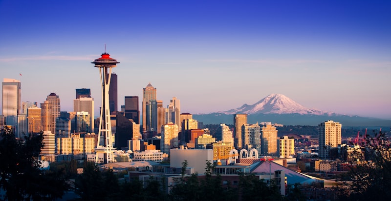 Skyline von Seattle im Nordwesten